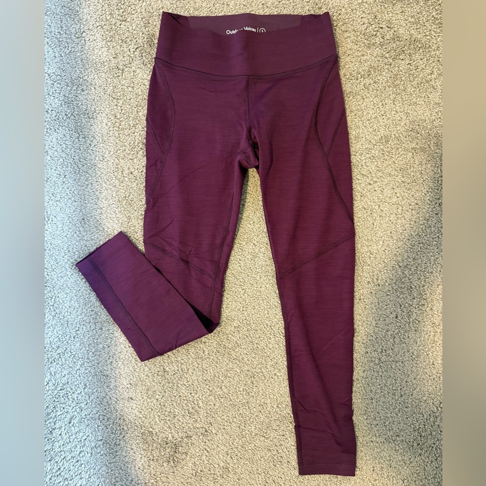 Outdoor Voices Deep Purple/Plum Leggings